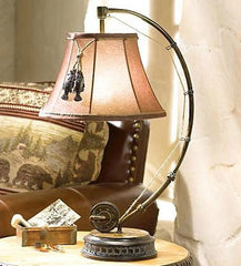 Unique Fishing Creel Table Lamp